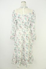 画像2: Kurumi Collaboration / KRハナジゴスリーブワンピース M 白 T-26-07-11-010-LO-OP-SA-ZT (2)