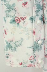 画像5: Kurumi Collaboration / KRハナジゴスリーブワンピース M 白 T-26-07-11-010-LO-OP-SA-ZT (5)