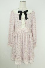 画像1: Ank Rouge / マイスウィートピアノコラボ総柄ワンピース  ピンク T-26-07-11-011-CA-OP-SA-ZT (1)