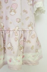 画像4: Ank Rouge / マイスウィートピアノコラボ総柄ワンピース  ピンク T-26-07-11-011-CA-OP-SA-ZT (4)