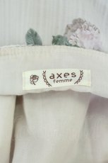 画像4: axes femme / ミルフィーユローズ柄ワンピース M ピンク T-26-07-11-012-AX-OP-SA-ZT (4)