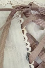 画像5: axes femme / ミルフィーユローズ柄ワンピース M ピンク T-26-07-11-012-AX-OP-SA-ZT (5)