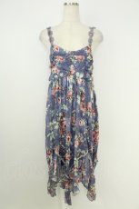 画像1: axes femme / 薔薇シフォンキャミワンピース  ラベンダー T-26-07-11-021-AX-OP-SA-ZT (1)