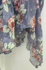 画像4: axes femme / 薔薇シフォンキャミワンピース  ラベンダー T-26-07-11-021-AX-OP-SA-ZT (4)