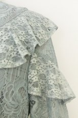 画像4: axes femme / 総レースワンピース M サックス T-26-07-15-032-AX-OP-TE-ZT (4)
