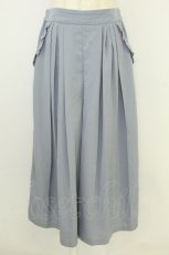 画像1: axes femme / ポケットフリルパンツ  ブルー T-26-07-15-042-AX-PA-SA-ZT (1)