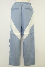 画像2: REFLEM / 2WAY切替ジャージパンツ  サックス×白 T-26-07-15-043-PU-PA-TE-ZT (2)