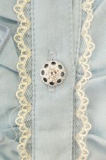 画像4: axes femme / レース使いデニムブラウス M ウォッシュ T-26-07-15-020-AX-BL-TE-ZT (4)
