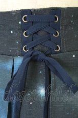 画像3: axes femme / セレナーデプリントスカート F ネイビー T-26-07-18-029-AX-SK-TE-ZT (3)