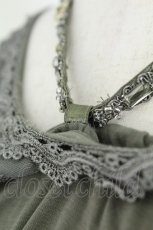 画像3: axes femme / ビジューホルター付きタンクトップ M カーキ T-26-07-18-004-AX-TO-TE-ZT (3)