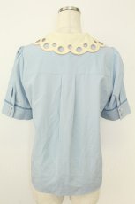 画像2: axes femme POETIQUE / トムとジェリーブラウス M サックス T-26-07-18-008-AX-BL-TE-ZT (2)