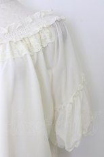 画像3: axes femme / バックシャンエスパンディプルオーバー  白 T-26-07-24-003-AX-TO-SA-ZT (3)