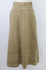 画像2: INGEBORG / フロントロゴワッペンスカート  ブラウン T-26-07-24-019-LO-SK-SA-ZT (2)
