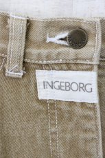 画像4: INGEBORG / フロントロゴワッペンスカート  ブラウン T-26-07-24-019-LO-SK-SA-ZT (4)