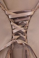 画像5: axes femme / バックレースアップブラウス  ピンクブラウン T-26-07-31-007-AX-BL-SA-ZT (5)