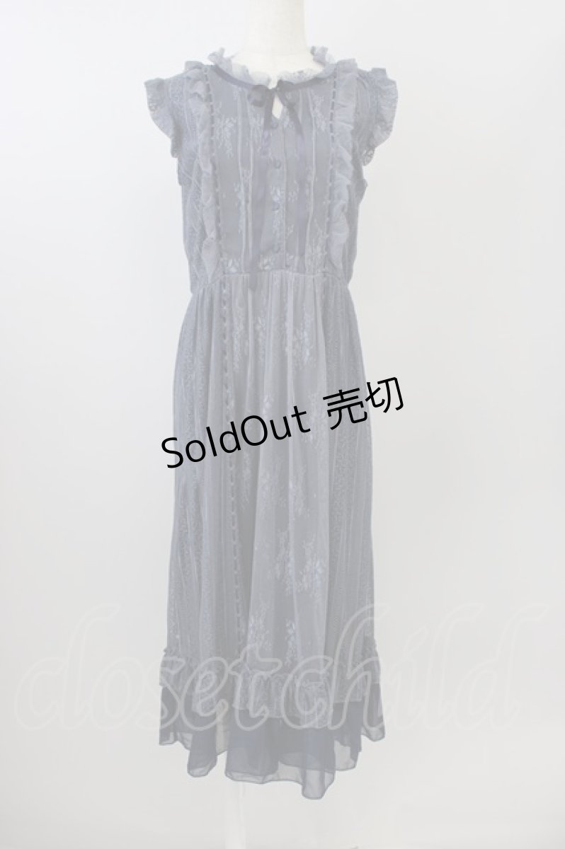 画像1: axes femme / レーシーノースリワンピース M コン T-26-08-04-028-AX-OP-TE-ZT297 (1)