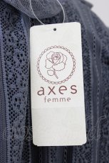 画像5: axes femme / レーシーノースリワンピース M コン T-26-08-04-028-AX-OP-TE-ZT (5)