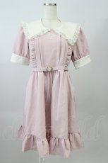 画像1: DearMyLove / Little Twin Starsコラボワンピース M ピンクＸ白 T-26-08-04-031-GO-OP-SA-ZT (1)