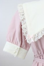画像4: DearMyLove / Little Twin Starsコラボワンピース M ピンクＸ白 T-26-08-04-031-GO-OP-SA-ZT (4)
