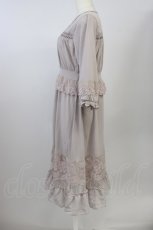 画像3: axes femme / 透けレースロングカーディガン M ピンク T-26-08-04-034-AX-TO-TE-ZT (3)