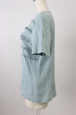 画像3: PINK HOUSE / ランダムフリルTシャツ L ブルーグリーン T-26-08-04-014-LO-TS-SA-ZT (3)