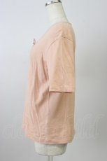 画像3: KANEKO ISAO / 胸元リボンコサージュTシャツ  ピンク T-26-08-04-015-EL-TS-SA-ZT (3)