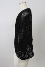 画像3: LOLITAその他(お買取対象外) / クラッシュ半袖ボレロ  黒 T-26-08-04-018-LO-TO-SA-ZT (3)