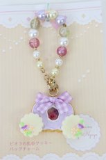 画像1: LOLITAその他 / ビオラの馬車クッキーバッグチャーム   T-26-08-05-029-LO-ZA-TE-ZT (1)