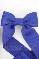 画像3: LOTUS ribbon / ツインテールリボンバレッタ  ブルー T-26-08-05-042-LO-ZA-TE-ZT (3)