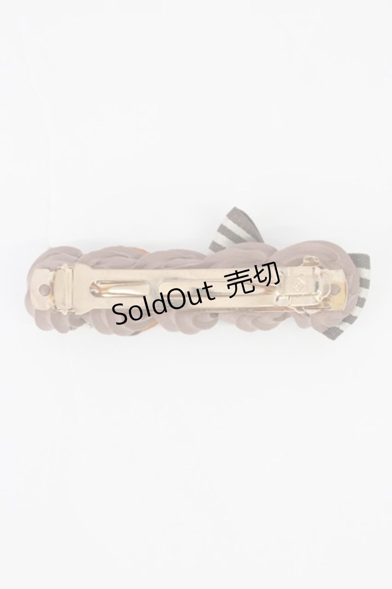 画像2: LOLITAその他(お買取対象外) / ホイップリボンバレッタ  ブラウン T-26-08-05-052-LO-AC-TE-ZT (2)
