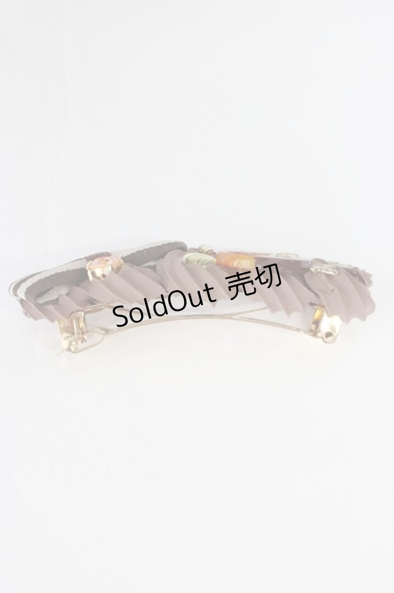 画像4: LOLITAその他(お買取対象外) / ホイップリボンバレッタ  ブラウン T-26-08-05-052-LO-AC-TE-ZT (4)