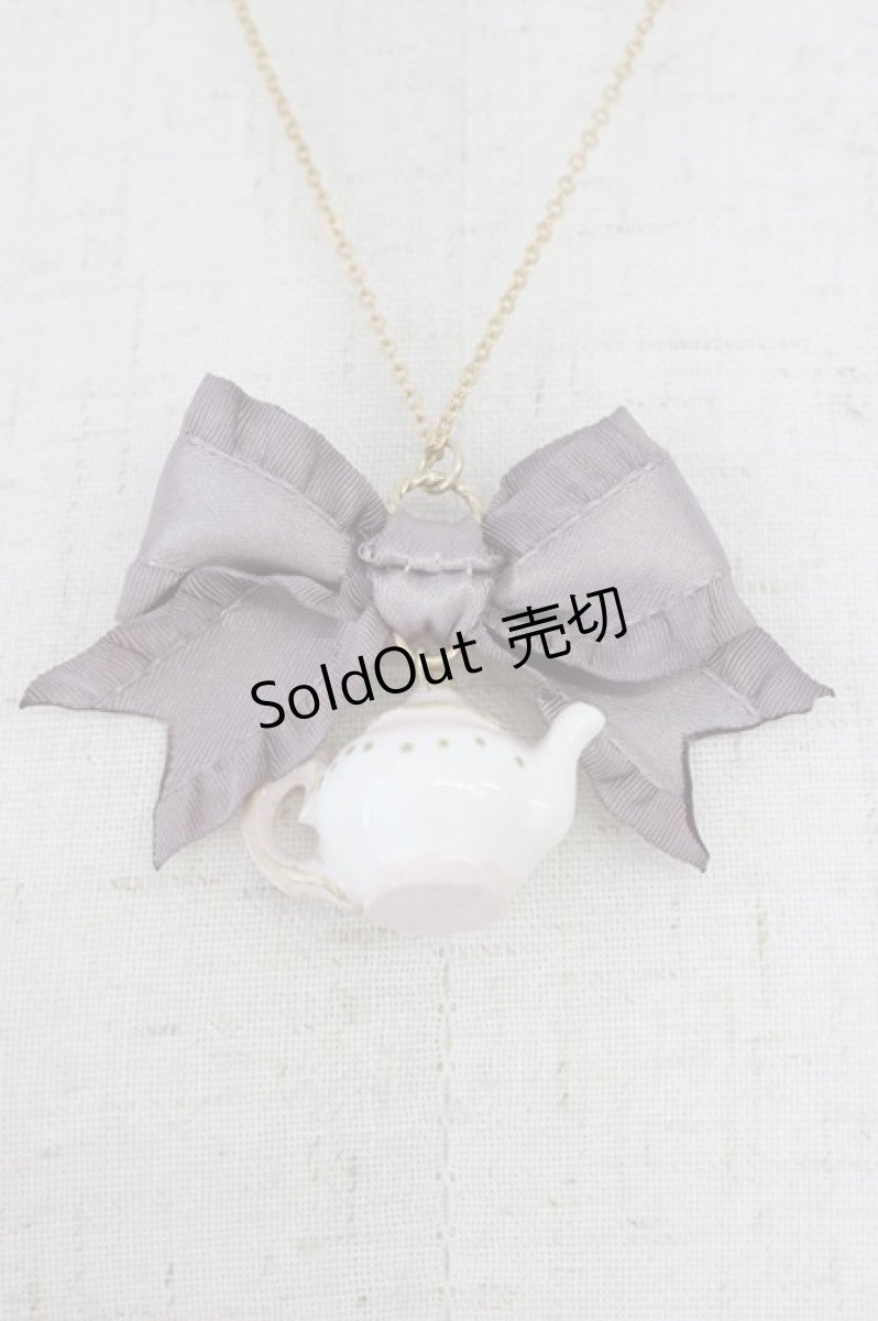 画像3: LOLITAその他(お買取対象外) / ティーポットリボンネックレス   T-26-08-05-062-LO-AC-TE-ZT (3)