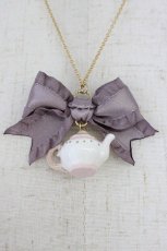 画像3: LOLITAその他(お買取対象外) / ティーポットリボンネックレス   T-26-08-05-062-LO-AC-TE-ZT (3)