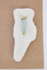 画像2: LOLITA / くまアイス刺繍ブローチ   T-26-08-05-018-LO-AC-TE-ZT (2)