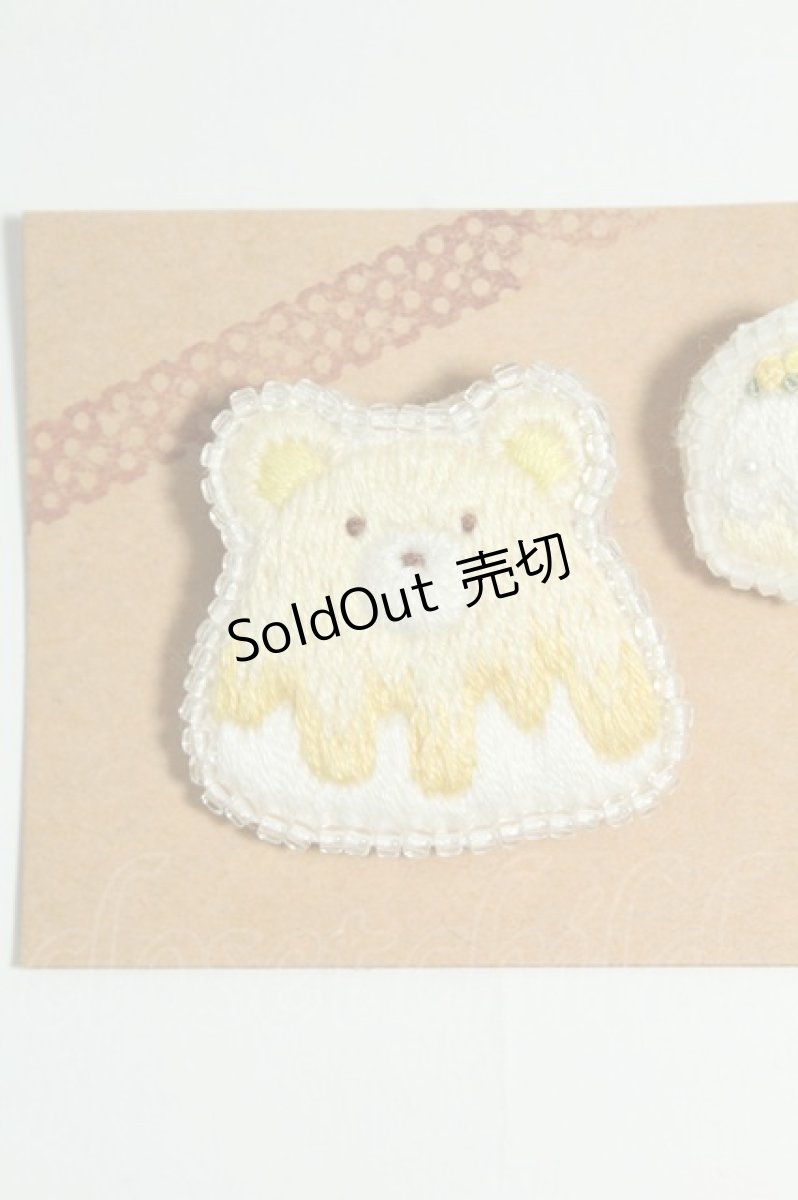 画像3: LOLITAその他(お買取対象外) / くま×ケーキワッペンブローチ   T-26-08-05-019-LO-ZA-TE-ZT (3)