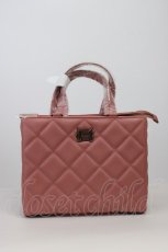 画像1: Maison de FLEUR / レディはご存知キルティングバッグ  Dark Pink T-26-08-06-019-LO-BG-SA-ZT (1)