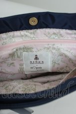 画像4: m petit by misako / AM*バッグインポーチ  濃紺 T-26-08-10-017-LO-ZA-SA-ZT (4)