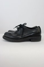 画像3: COMME des GARCONS / 3つ編み上げリボンシューズ 25CM 黒 T-26-08-10-003-LO-SH-SA-ZT (3)