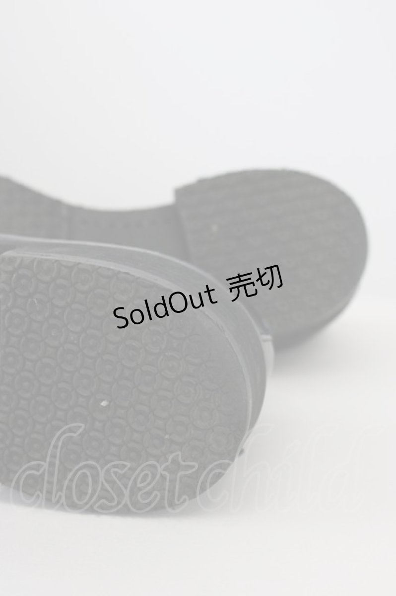 画像7: COMME des GARCONS / 3つ編み上げリボンシューズ 25CM 黒 T-26-08-10-003-LO-SH-SA-ZTK049 (7)