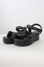 画像2: INGEBORG / リボンサンダル 約25CM 黒 T-26-08-10-004-LO-SH-SA-ZT (2)