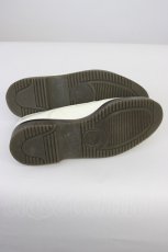 画像6: KANEKO ISAO / パイピングシューズ 24.5CM 白Ｘグレー T-26-08-10-005-EL-SH-SA-ZT (6)