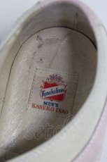 画像4: KANEKO ISAO / パイピングシューズ 約24.5CM(外側採寸) ピンク T-26-08-10-008-EL-SH-SA-ZT (4)