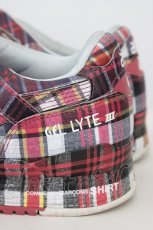 画像3: COMME des GARCONS / ASICSスニーカー 25.25CM 赤チェック T-26-08-10-009-LO-SH-SA-ZT (3)