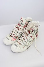 画像1: PINK HOUSE / CONVERSE サロンドフレーズスニーカー 25CM アイボリー T-26-08-10-002-LO-SH-SA-ZT (1)