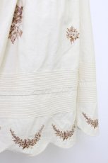画像3: PINK HOUSE / ブーケ刺繍&スカラップスカート  生成り T-26-08-12-028-LO-SK-SA-ZT (3)