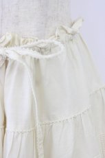 画像4: PINK HOUSE / ブーケ刺繍&スカラップスカート  生成り T-26-08-12-028-LO-SK-SA-ZT (4)