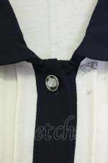 画像4: axes femme / 星座柄箔プリントブラウス M 生成り T-26-08-12-003-AX-BL-TE-ZT (4)
