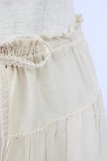 画像3: PINK HOUSE / ボーダーピコフリルスカート  アイボリーＸブラウン T-26-08-12-029-LO-SK-SA-ZT (3)