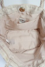 画像3: Amavel / BAG チュールチェックトートバッグ  アイボリーチェック T-26-08-12-041-CA-BG-HD-ZT (3)