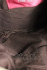 画像3: PINK HOUSE / 木製ハンドルフラワーレースハンドバッグ  ブラウン T-26-08-12-042-LO-BG-SA-ZT (3)